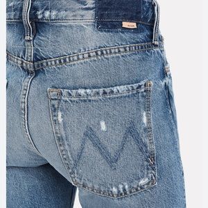 MOTHER The Scrapper Cuff Ankle Fray